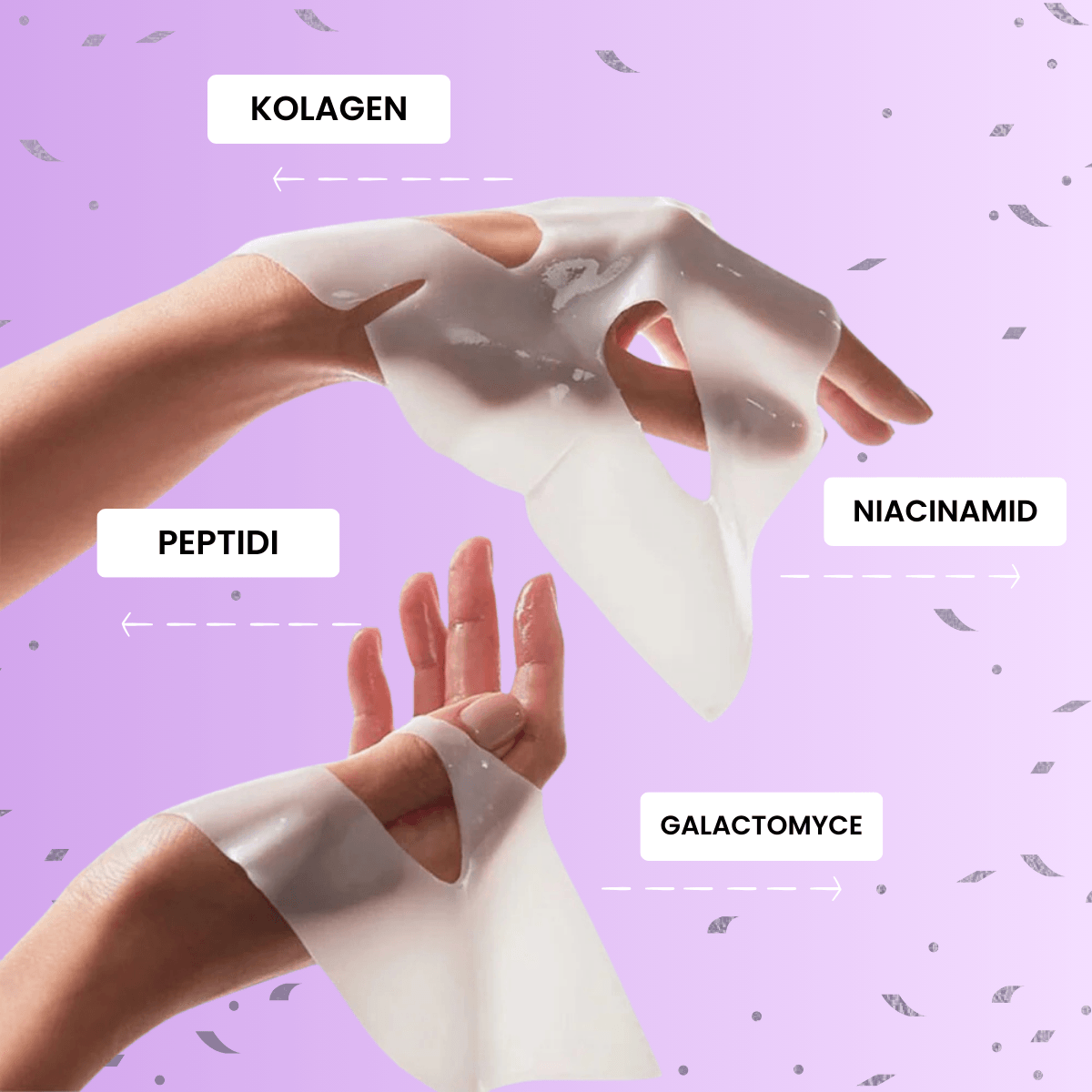 Maska S Korejskim Bio-Kolagenom