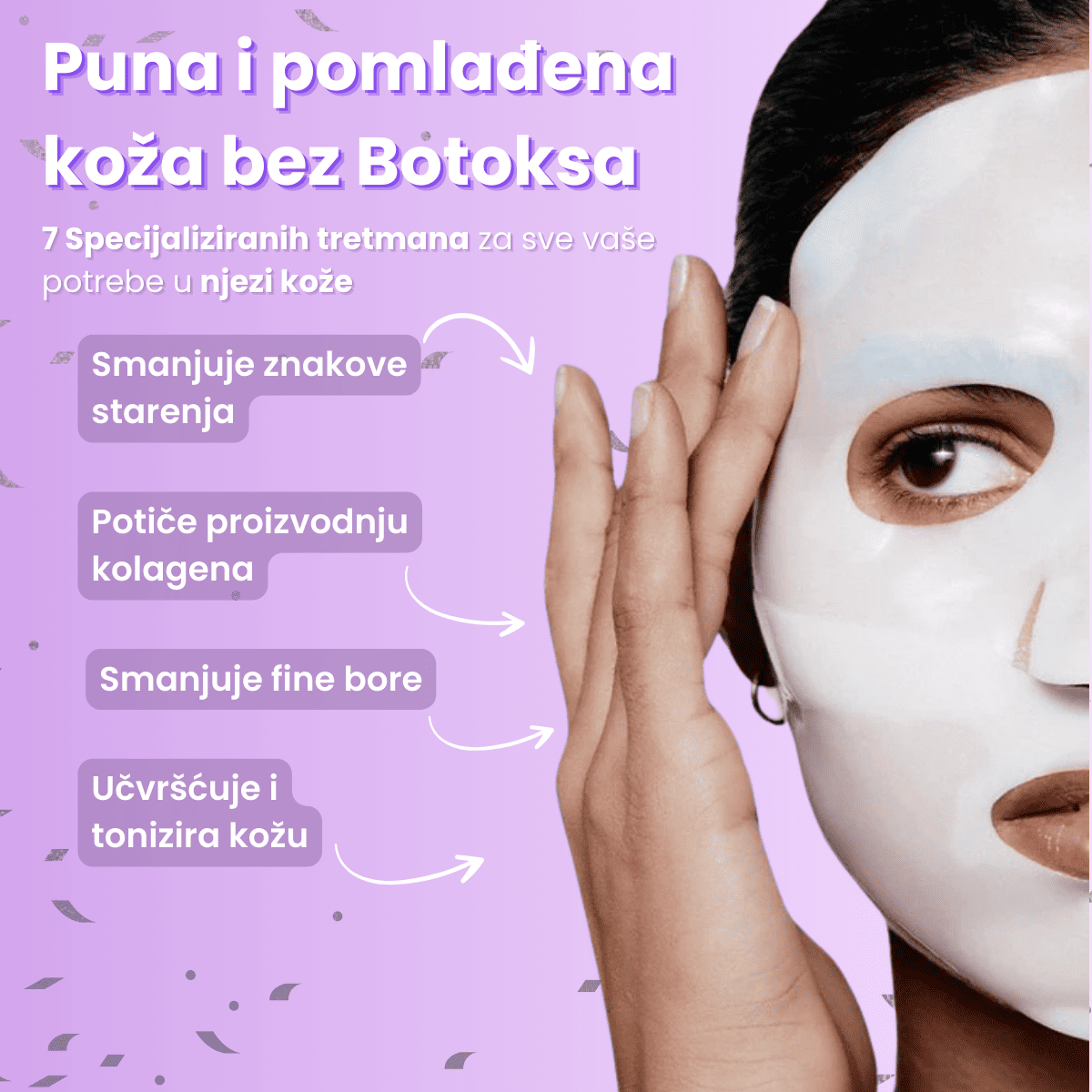 Maska S Korejskim Bio-Kolagenom